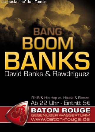 Bang Boom BANKS Werbeplakat