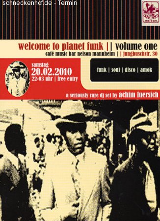 Bar Clubbing mit Achim Fürsich Werbeplakat