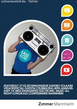 Lass Los Werbeplakat