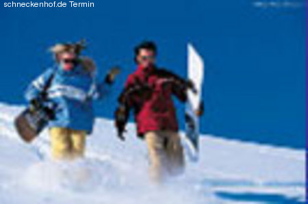 Skifreizeit Frankreich Werbeplakat