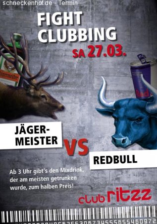 Fight Clubbing Werbeplakat