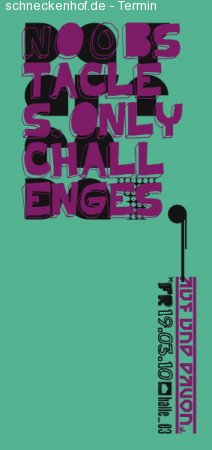 Auf & Davon Werbeplakat