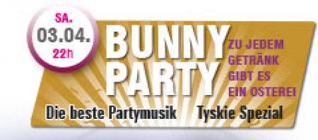 Bunny Party Werbeplakat