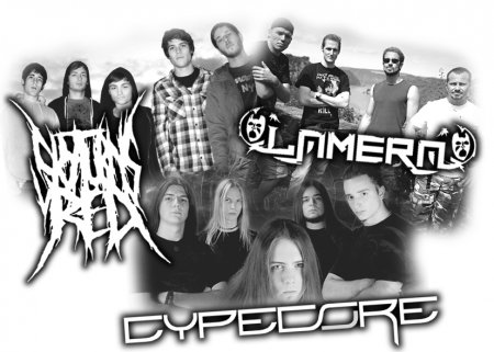 cypecore + lemaera + sky turns red Werbeplakat