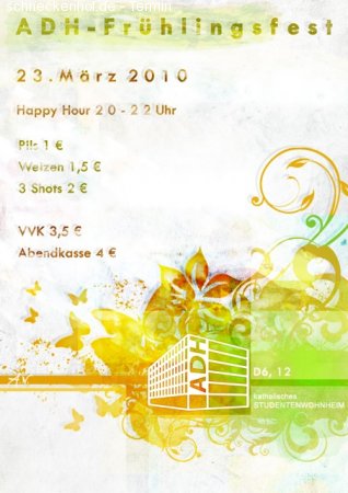 ADH-Frühlingsfest Werbeplakat