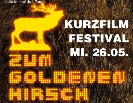 Zum goldenen Hirsch Werbeplakat