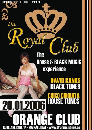 Royal Club Werbeplakat