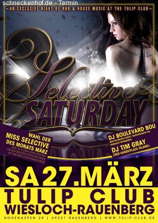 Selective Saturday Werbeplakat