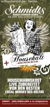 Househalt Werbeplakat