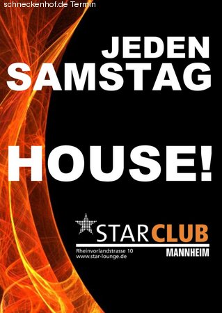 HOUSE ! Werbeplakat