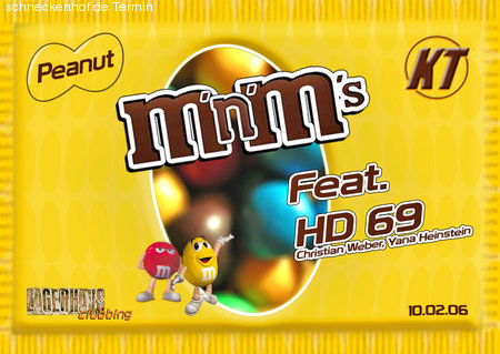 Peanut M`n`M`s feat. hd69 Werbeplakat