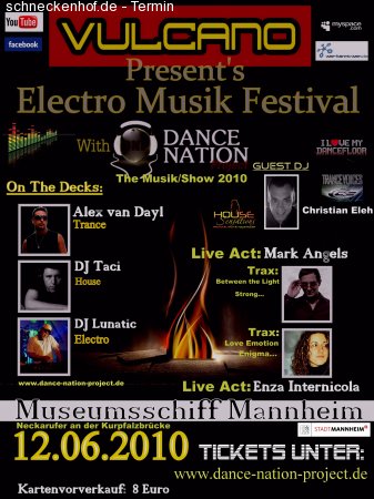 Electro @ Open Air Werbeplakat