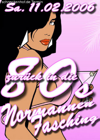 Zur&uuml;ck in die 80er Werbeplakat