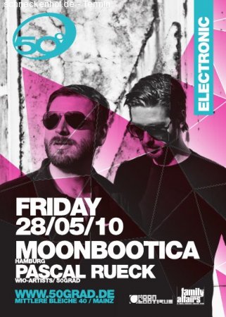 Save the Date! ;-) MOONBOOTICA Werbeplakat