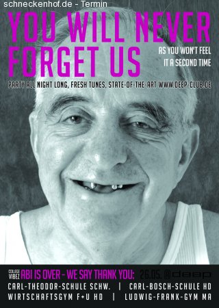 College Vibez - Abi is Over - Werbeplakat