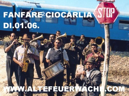 Fanfare Ciocărlia Werbeplakat