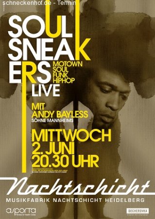 Soulsneakers live Werbeplakat