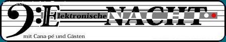 Elektronische Nacht  Werbeplakat