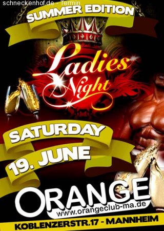 LADIES NIGHT Werbeplakat