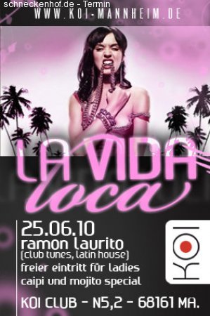 La Vida Loca - Ramon Laurito Werbeplakat