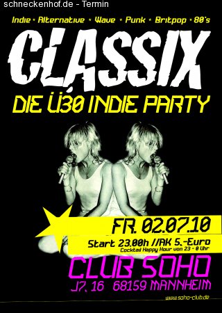 Classixx! Werbeplakat