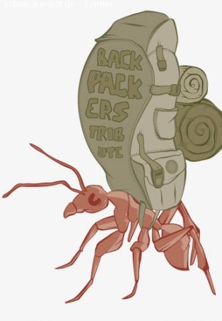 Backpackers Tribute Werbeplakat