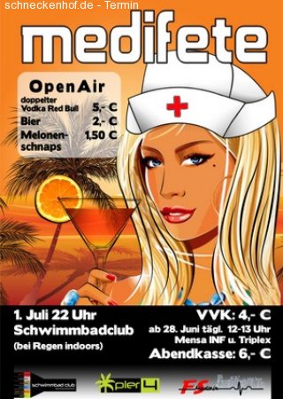 Medifete Werbeplakat