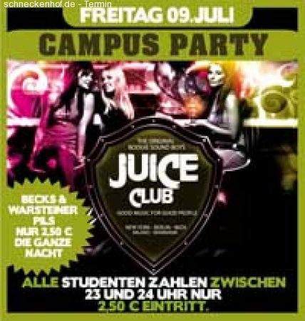 Campus Party Werbeplakat