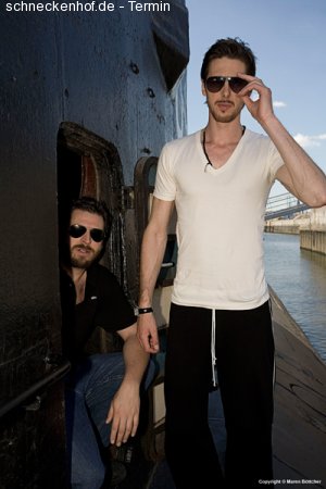 Beach&Club mit Moonbootica Werbeplakat