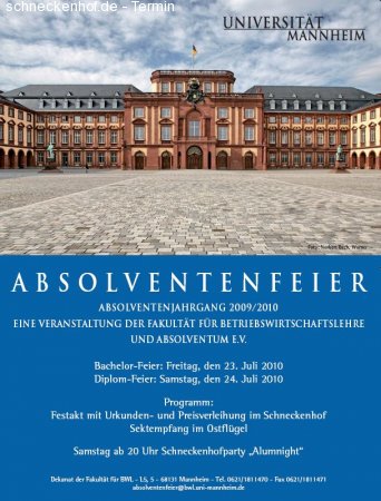 Alumnight! Werbeplakat