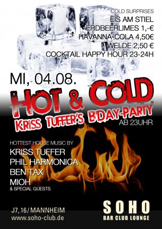 Hot & Cold - Tuffer's Birthday Werbeplakat