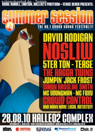 Summersession Werbeplakat