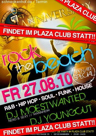 ROCK THE BEACH 1st Anniversary Werbeplakat