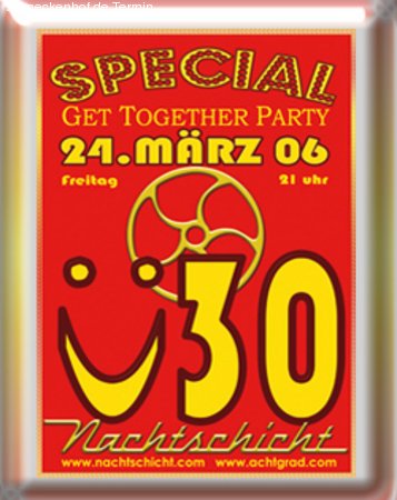 &Uuml;30 Special Werbeplakat