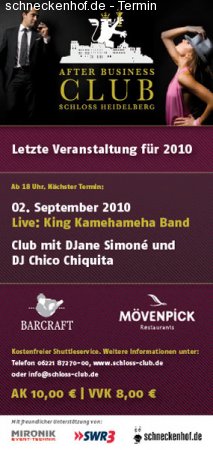After Business Club Schloss HD Werbeplakat