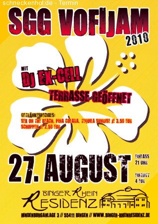 SGG Vofi Jam Werbeplakat