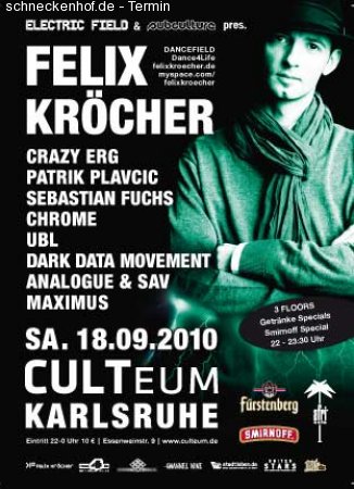 Subculture pres. Felix Kröcher Werbeplakat