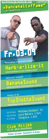 Dancehall of Fame Werbeplakat