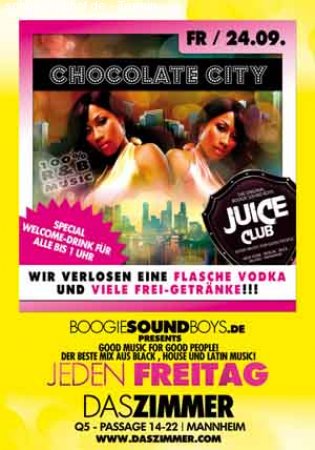 Chocolate City Werbeplakat