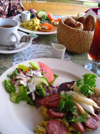 Sonntagsbrunch Werbeplakat