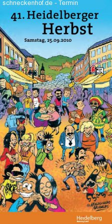 41. Heidelberger Herbst Werbeplakat