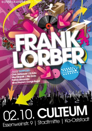 Frank Lorber q Culteum Werbeplakat