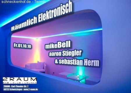 Räumlich Eöektronisch Werbeplakat