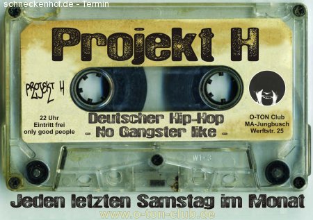 Projekt H Werbeplakat