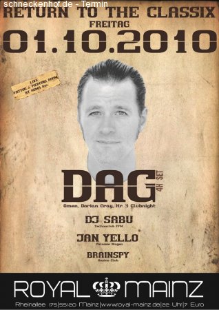 Return to the Classix Werbeplakat