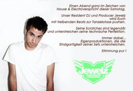 Houseabend Werbeplakat