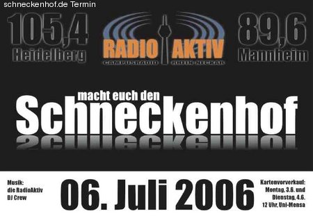 Radio Aktiv Fete Werbeplakat