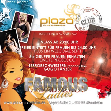 Famous Ladies Werbeplakat