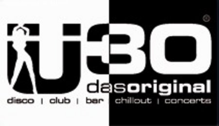 &Uuml;30 Hot - Black & White Werbeplakat