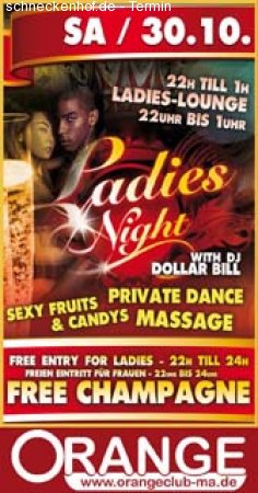 LADIES NIGHT Werbeplakat